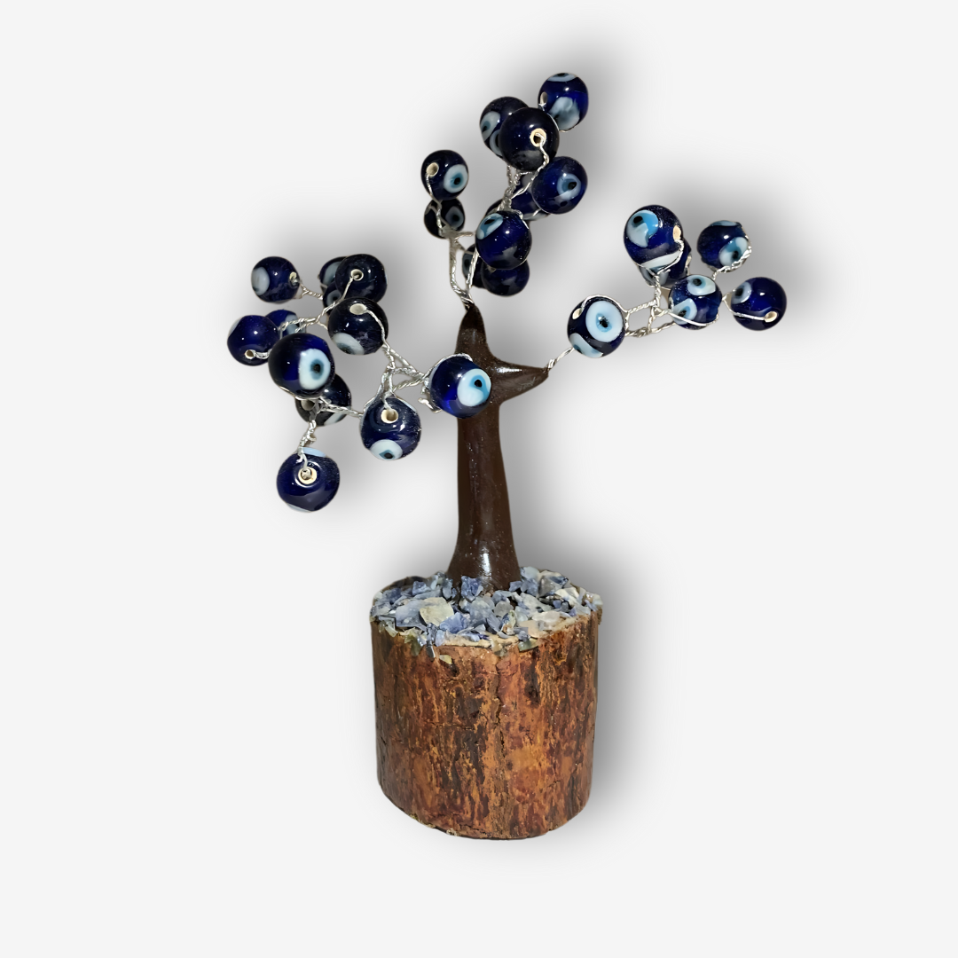 Árbol Turco Azul contra el Mal de Ojo - Protección contra envidia