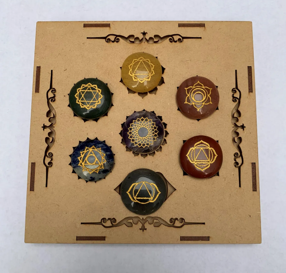 Kit de cuarzos de 7 Chakras