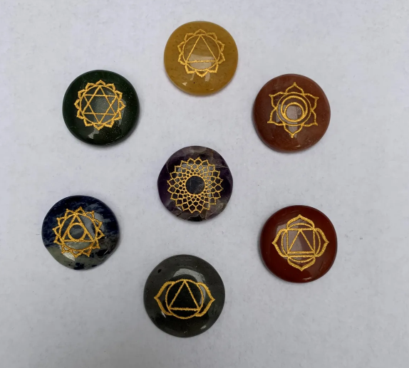 Kit de cuarzos de 7 Chakras
