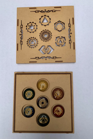 Kit de cuarzos de 7 Chakras