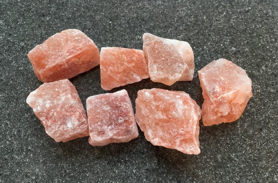 Piedras de Sal del Himalaya para Purificación Energética - 3 Piezas