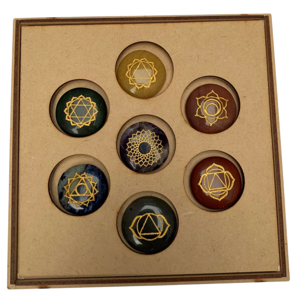 Kit de cuarzos de 7 Chakras