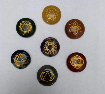 Kit de cuarzos de 7 Chakras