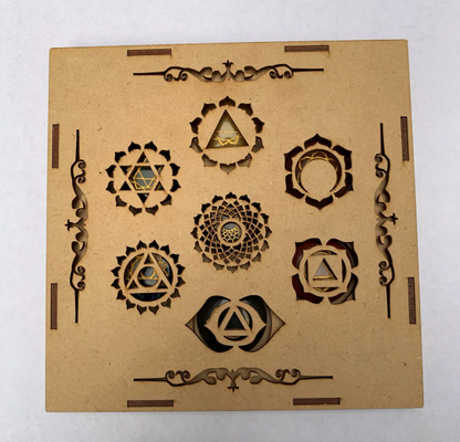 Kit de cuarzos de 7 Chakras